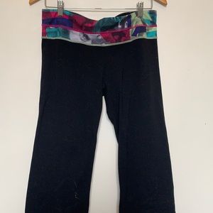 LuluLemon Capri Pants - size 8 Groove Crop